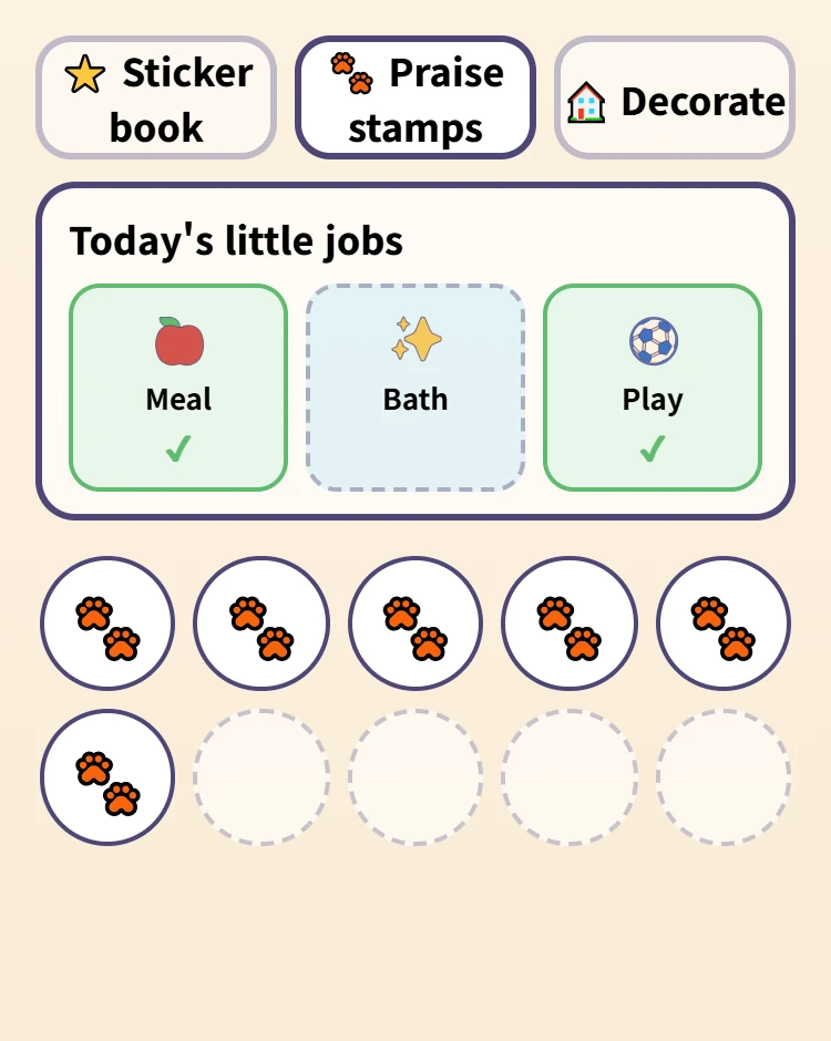 Praise stamps